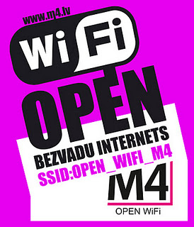 Bezmaksas M4 Open Wifi